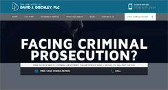 Desktop Screenshot of dischleylaw.com